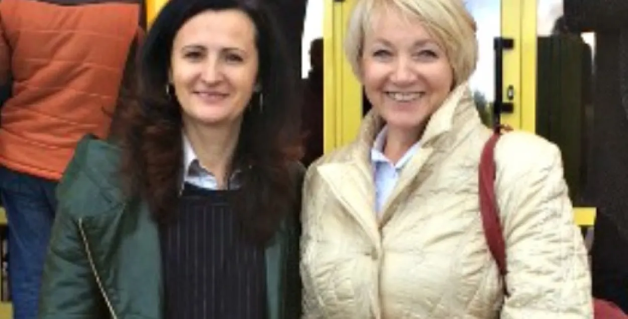 Жанна Исаеня и Татьяна Жукова. Фото: blrswimming.by​