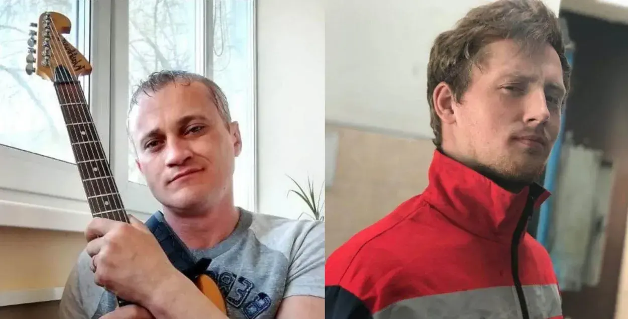 "Помилованные" политзаключённые Александр Бобров и Алексей Коршун.