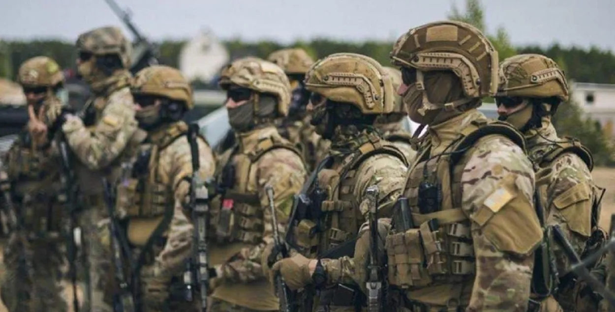 Украинские военные в Британии / Фото из соцсетей​