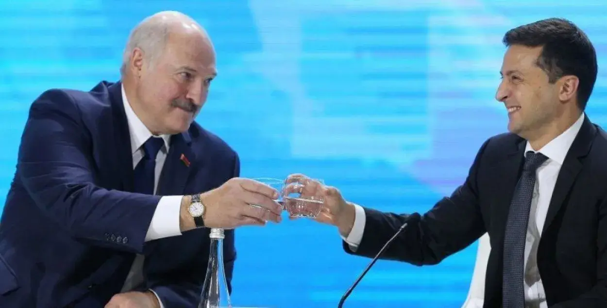 Александр Лукашенко и Владимир Зеленский / Из архива tsn.ua