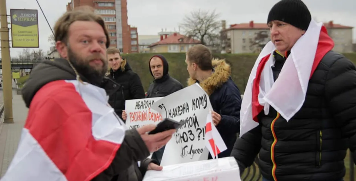 У Гродне затрымалі актывістаў, якія збіраліся ўдзельнічаць у пратэстах