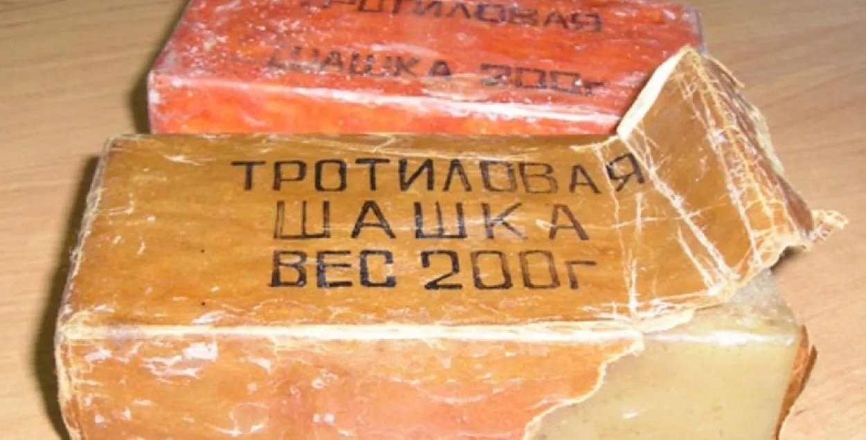 У Ратамцы пад Мінскам ветэран вайны захоўваў на даху дома тратыл