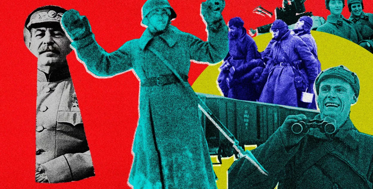 Это экскурс в мировую историю — все параллели с современной Беларусью и её союзниками случайные / коллаж Влада Рубанова