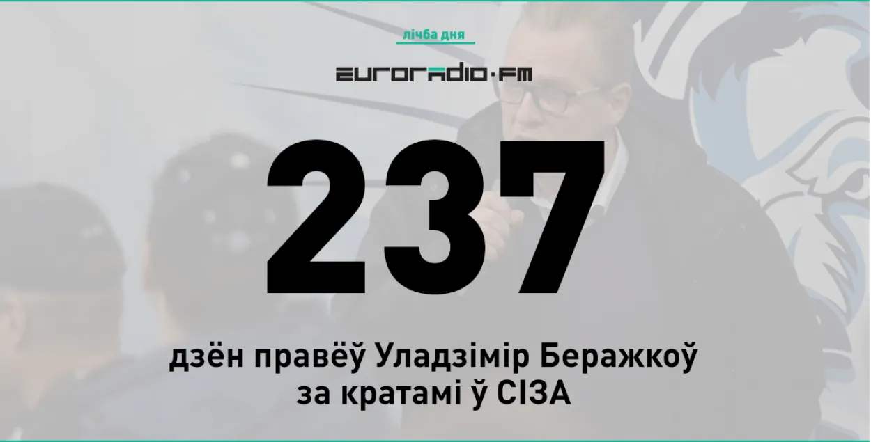 237 дзён за кратамі. Гісторыя арышту і вызвалення Уладзіміра Беражкова