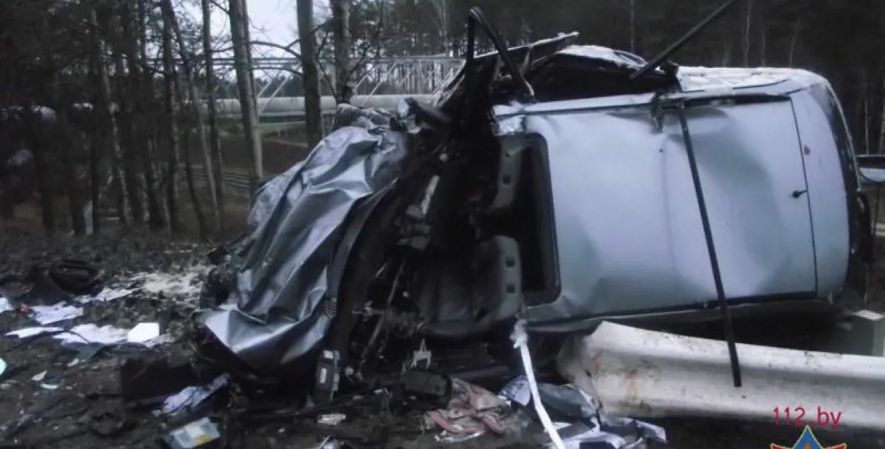 З’явіліся падрабязнасці жахлівай аўтааварыі пад Мазыром