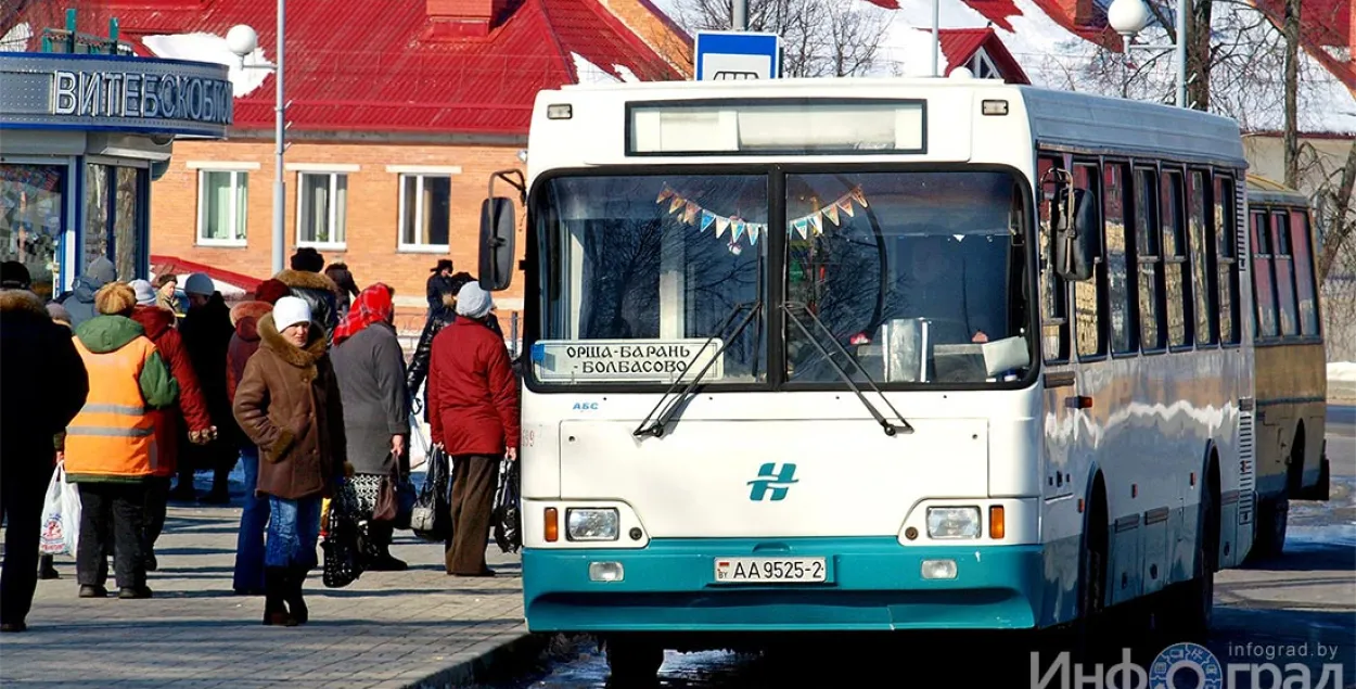 Упершыню за 7 гадоў беларуская мова з’явіцца ў аўтобусах Оршы
