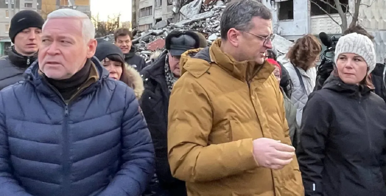 Аналена Бербак у Харкаве / Jörg Blank/dpa
