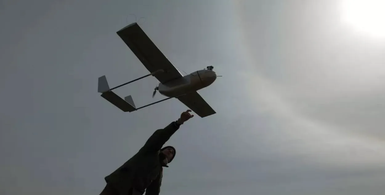 Запуск беспілотніка / AFP
