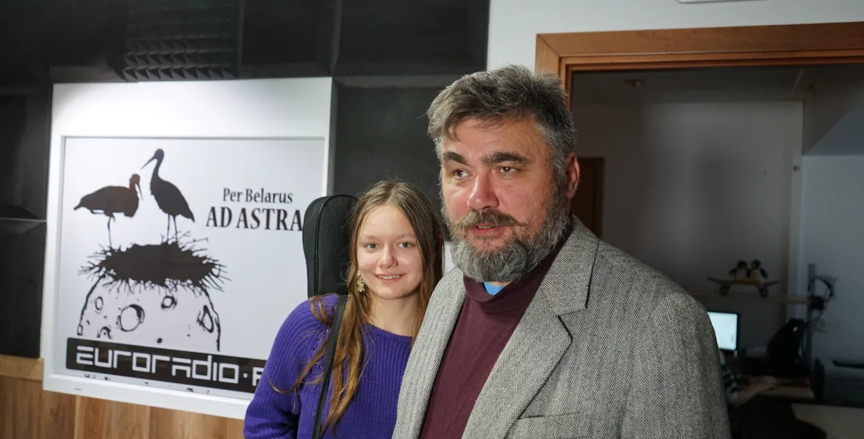 Зміцер Бартосік і Юстына Карпіловіч / Еўрарадыё
