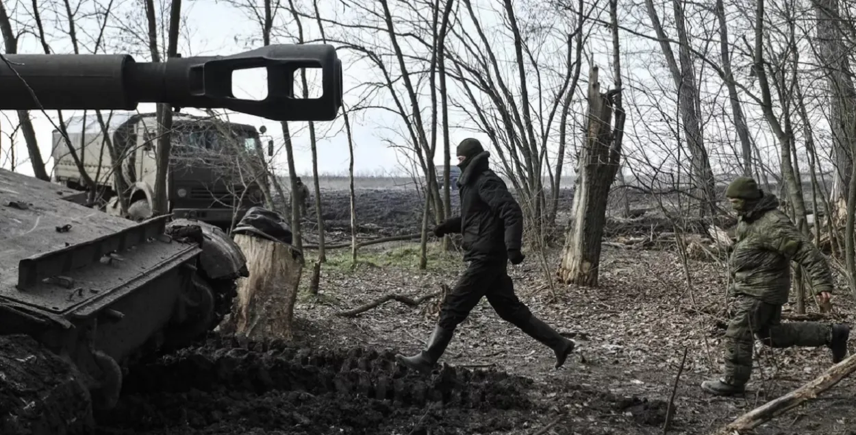 Расійскія вайскоўцы ўцякаюць / ria.ru
