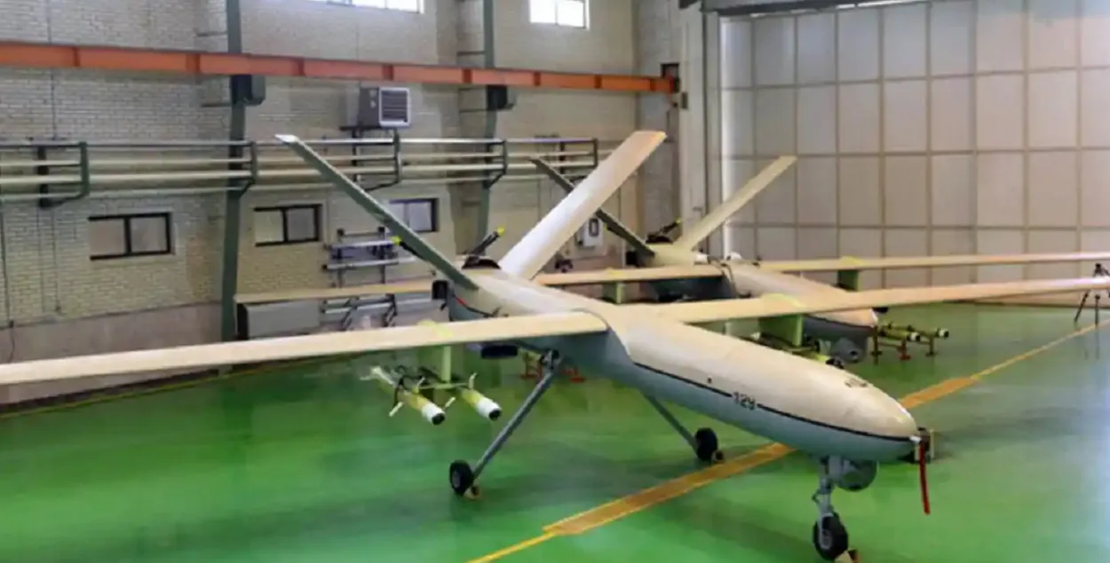 Іранскія беспілотнікі / Sepah News/AFP/Getty Images
