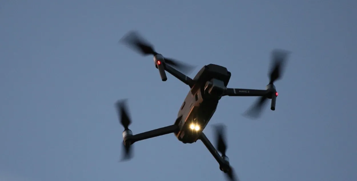 Россияне начинают паниковать, когда видят дрон в небе /&nbsp;Иллюстративное фото БЕЛТА
