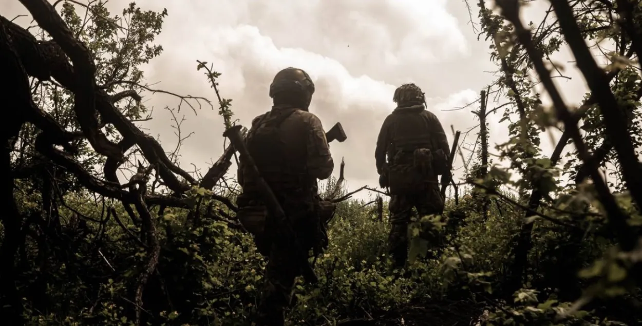 Белорусские добровольцы на фронте / t.me/belwarriors/
