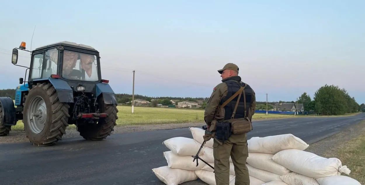 У пачатку чэрвеня на некаторых дарогах Гомельшчыны з'явіліся блокпасты / ТРК "Гомель" 