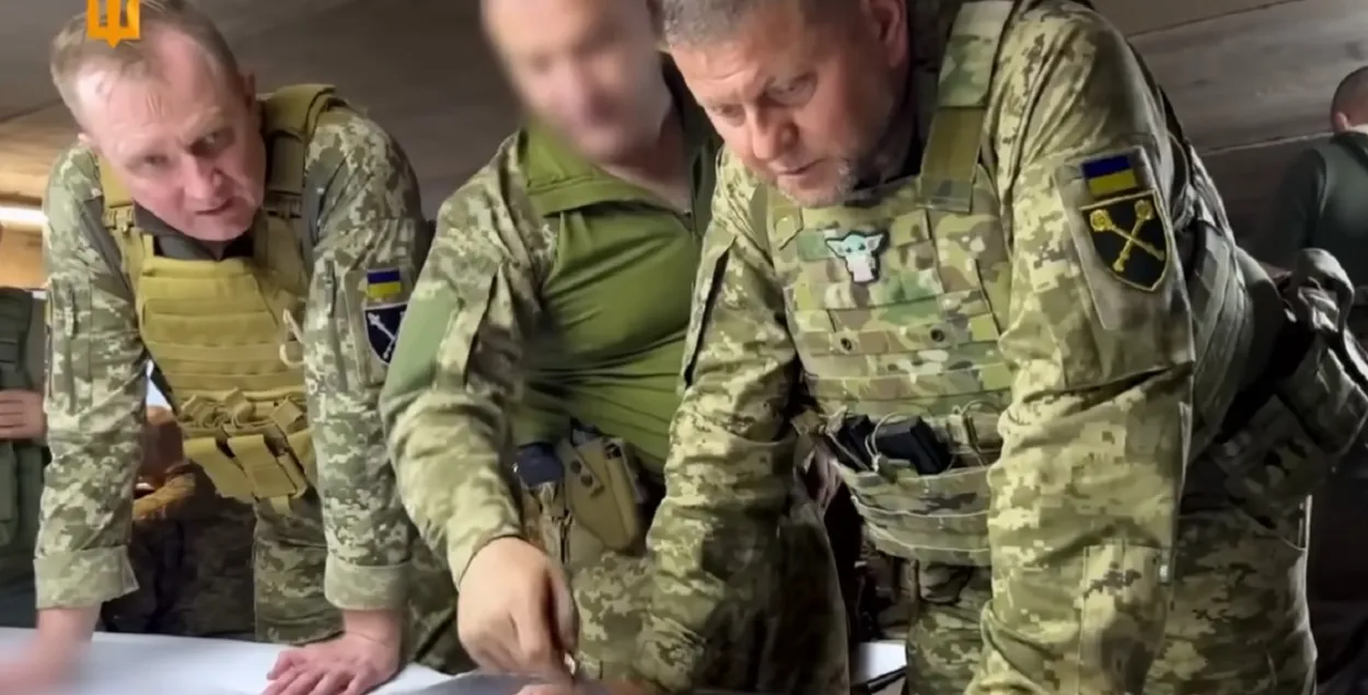 Генерал Валерий Залужный в зоне боевых действий / https://www.facebook.com/CinCAFU
