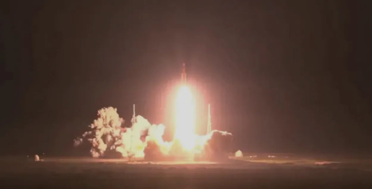 Запуск ракеты з "Арыёнам" / NASA