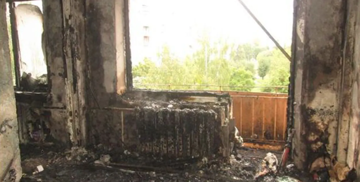 У Віцебску на пажары загінула 7-гадовая дзяўчынка