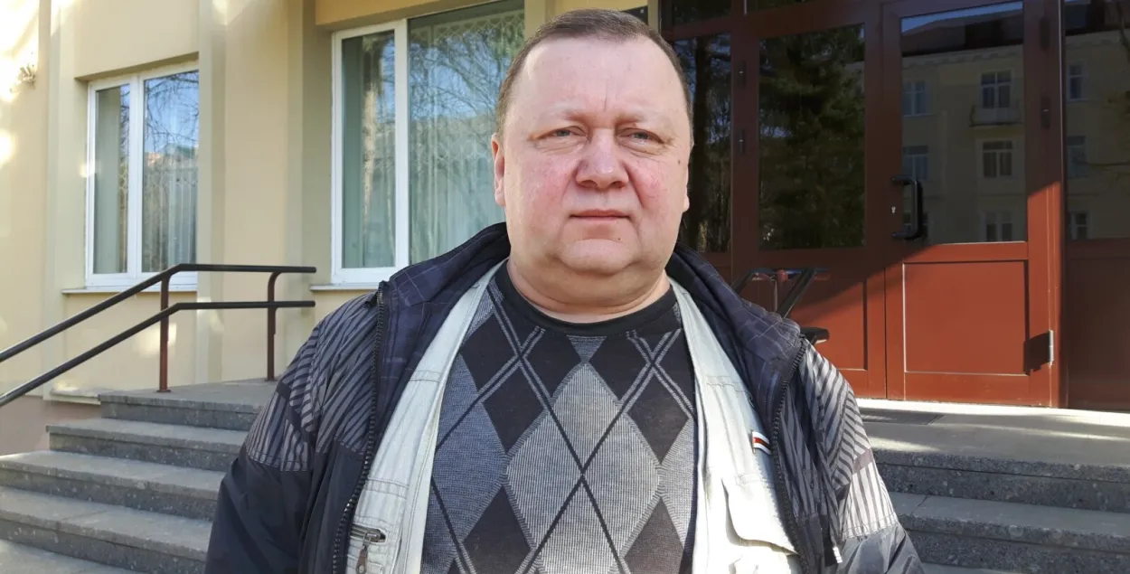 Вызваленыя праваабаронцы Віктар Сазонаў і Алесь Капуцкі