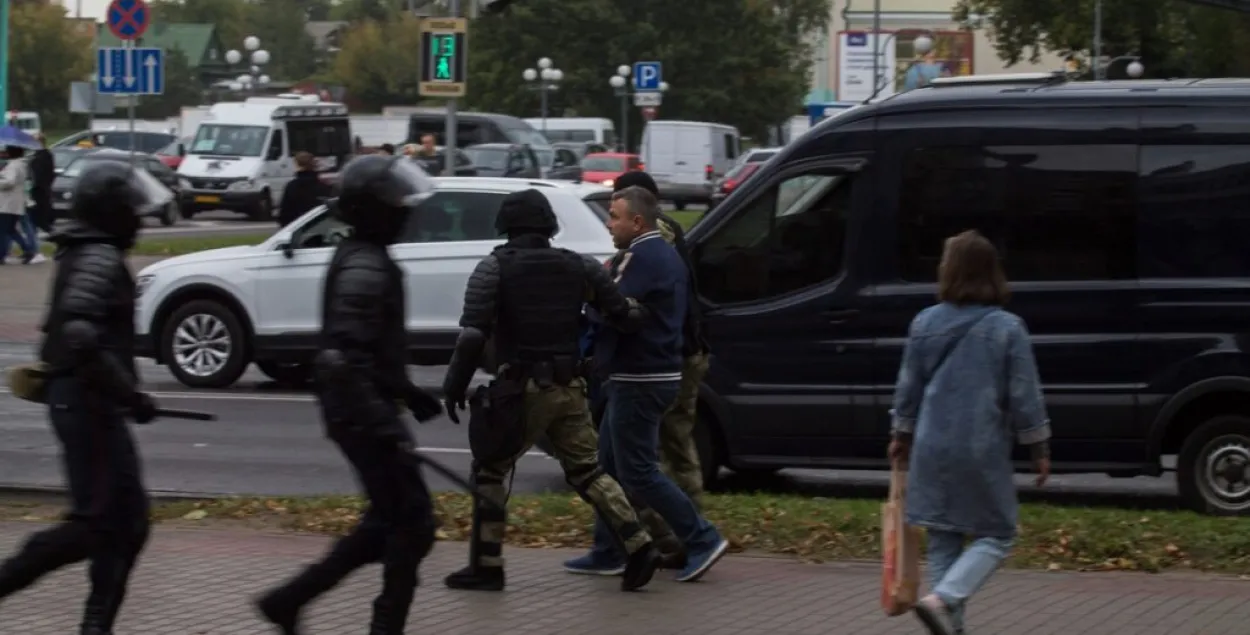Задержание в Гродно / hrodna.life