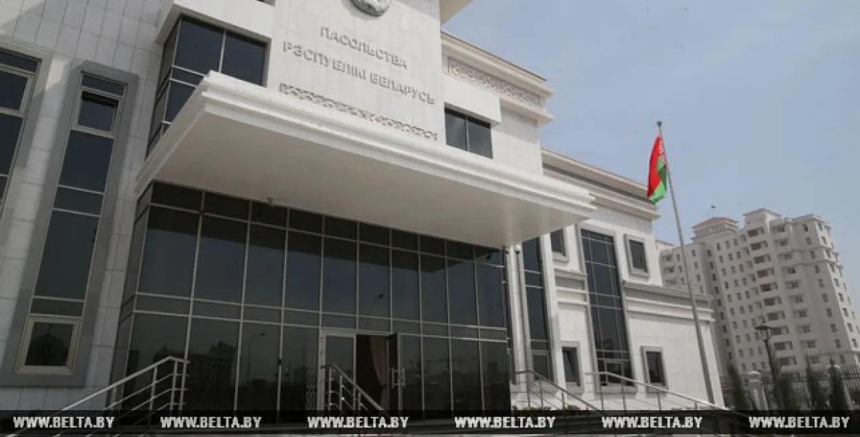 У Ашхабадзе ўрачыста адкрылі комплекс амбасады Беларусі ў Туркменістане