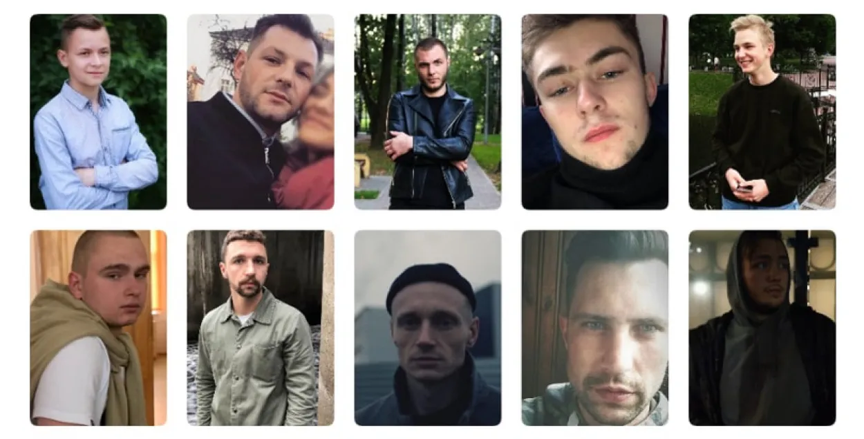 Осужденные протестующие / @viasna_brest