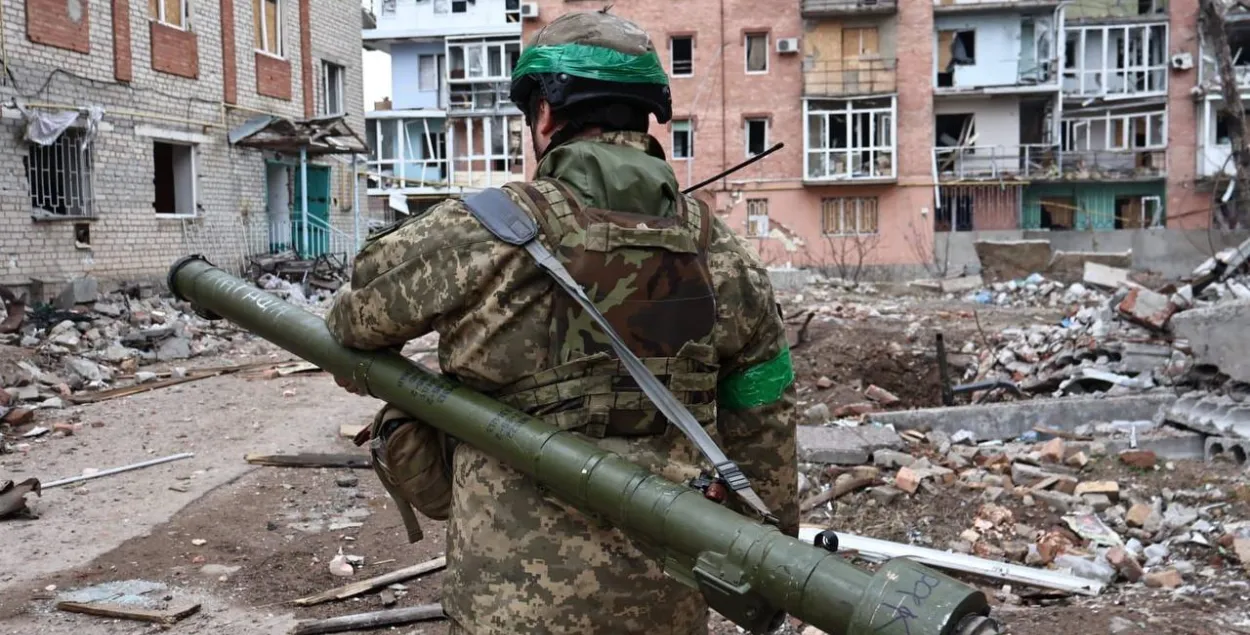 У Бахмуце працягваюцца пазіцыйныя баі /&nbsp;@osirskiy
