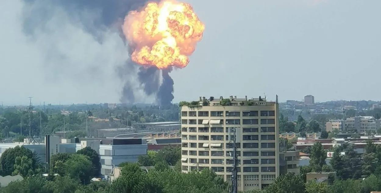 У італьянскай Балонні адбыўся моцны выбух: 2 чалавекі загінулі, 65 параненыя