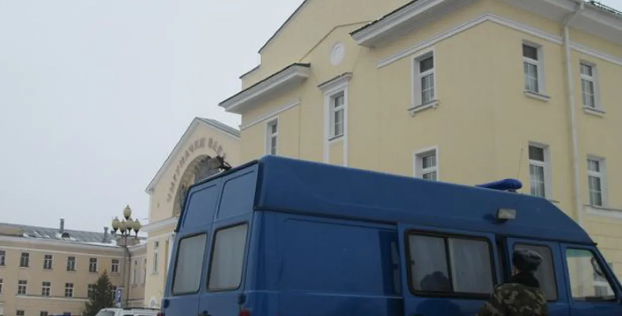У Баранавічах эвакуявалі чыгуначны вакзал