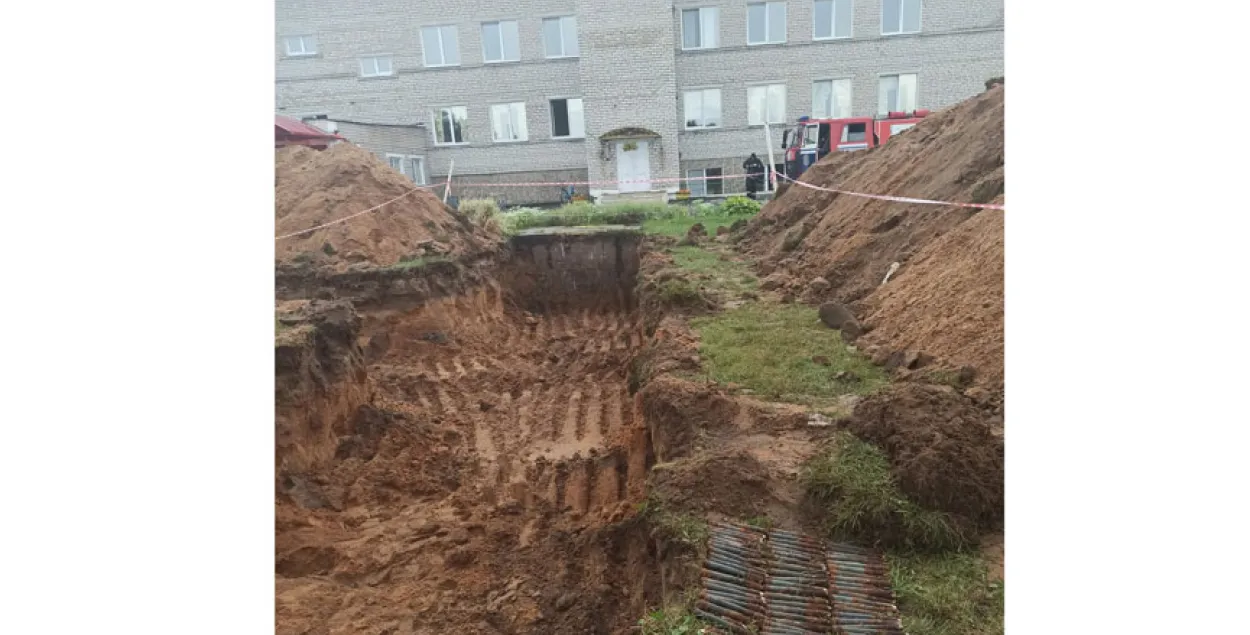У двары школы пад Баранавічамі знайшлі 80 снарадаў часоў вайны
