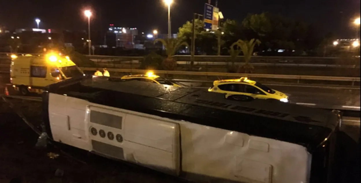 Беларусы, якія пацярпелі ў ДТЗ у Іспаніі, выпісаныя з лякарні