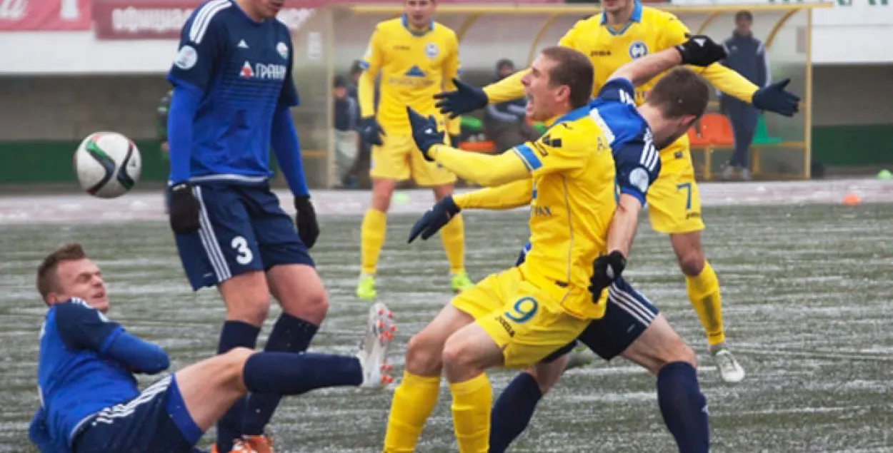 ФК БАТЭ выйшаў у чвэрцьфінал Кубка Беларусі