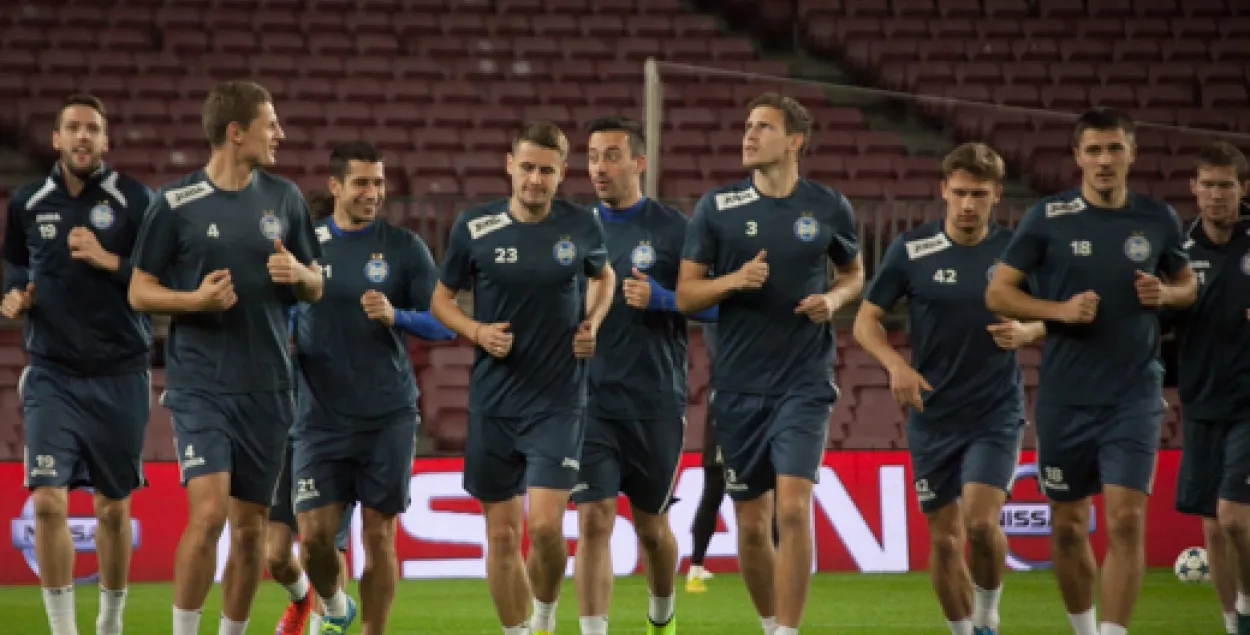 БАТЭ сёння згуляе на выездзе з “Барселонай”