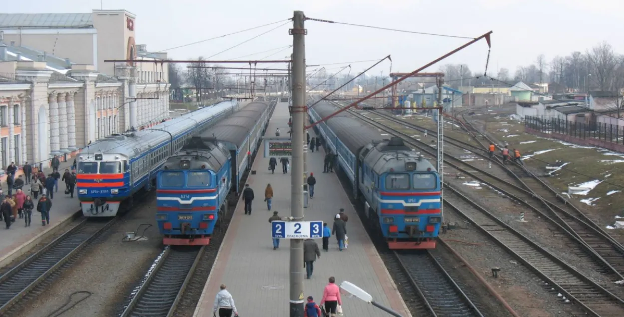 Белчыгунка часткова змяняе расклад руху міжнародных цягнікоў