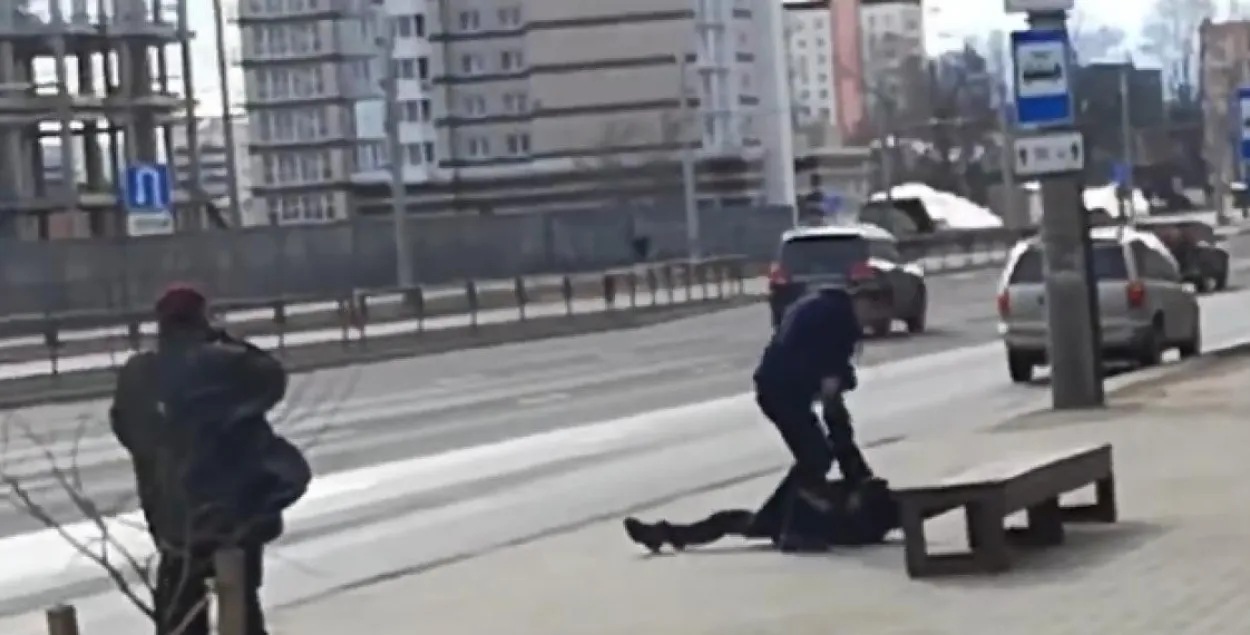 Скриншот из видео​ / twitter.com/mc_maxim