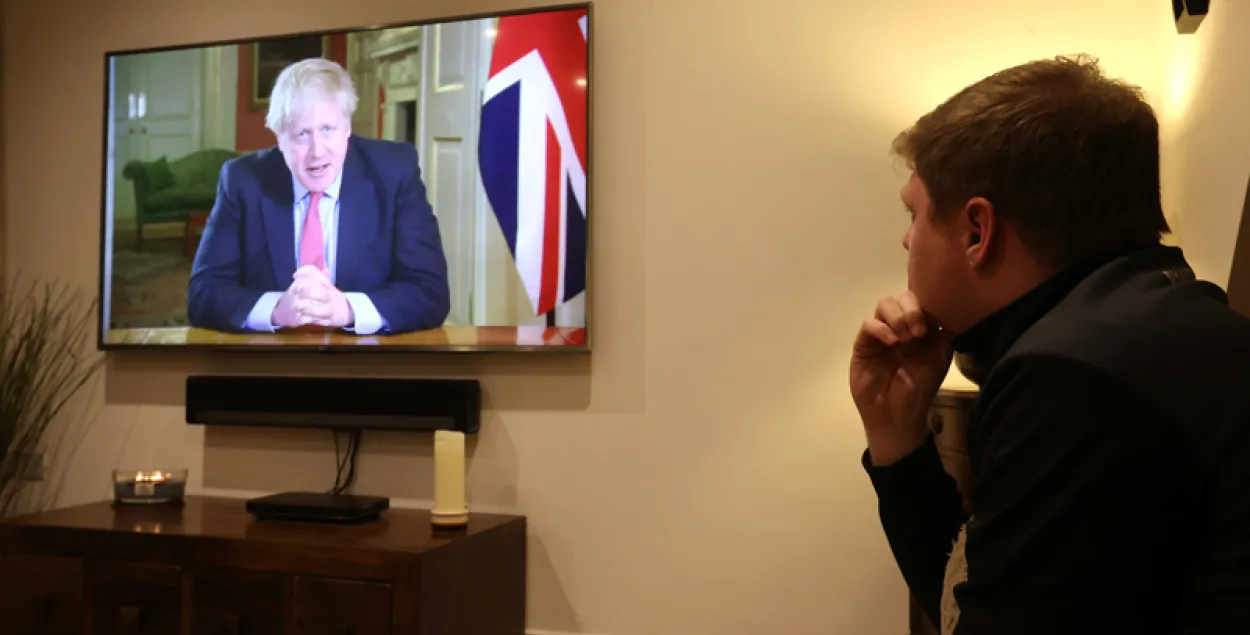 У Вялікабрытаніі абвешчаны жорсткі каранцін