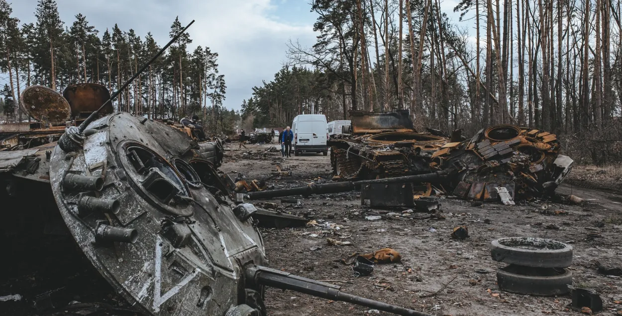 В освобожденном городе / Еврорадио