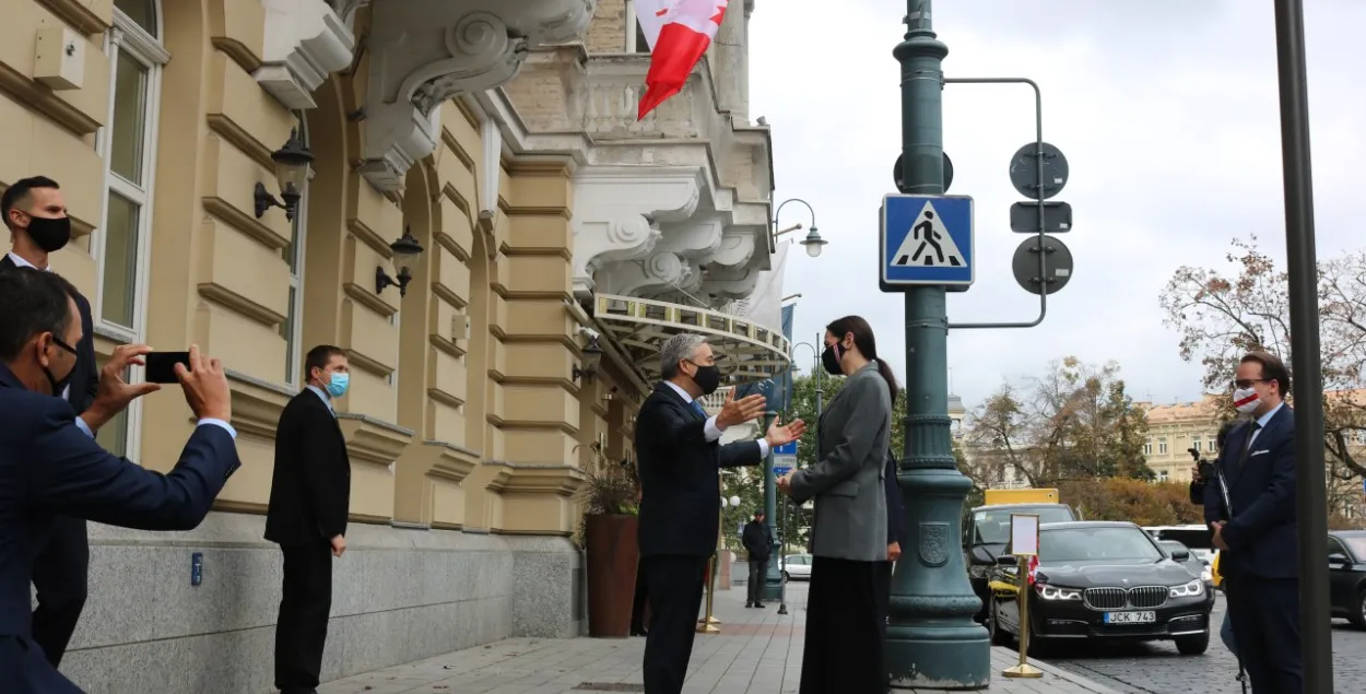 Встреча в Вильнюсе / @tsikhanouskaya