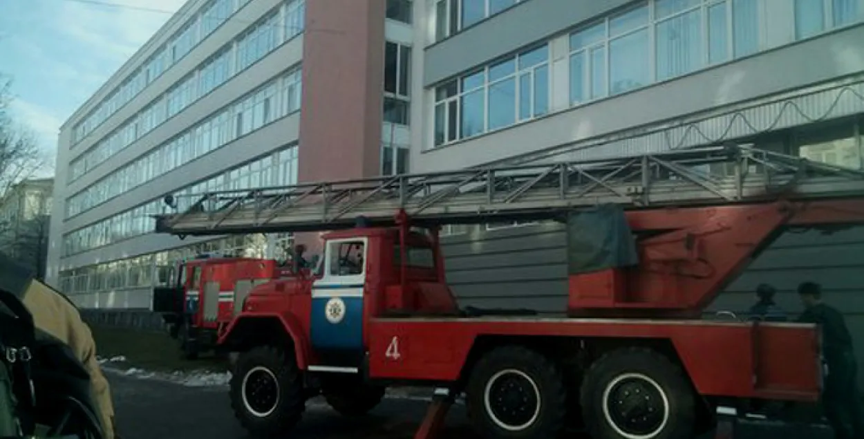 Чарговая эвакуацыя ў Мінску, на гэты раз 500 чалавек