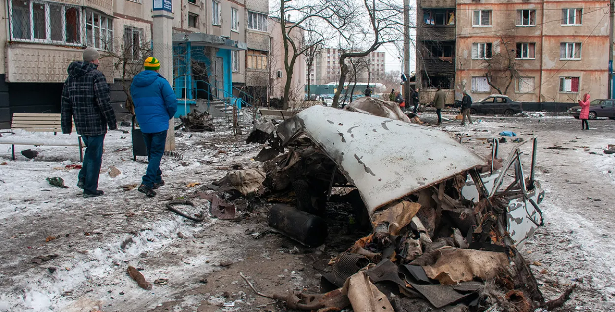 Харьков после обстрелов / УНИАН