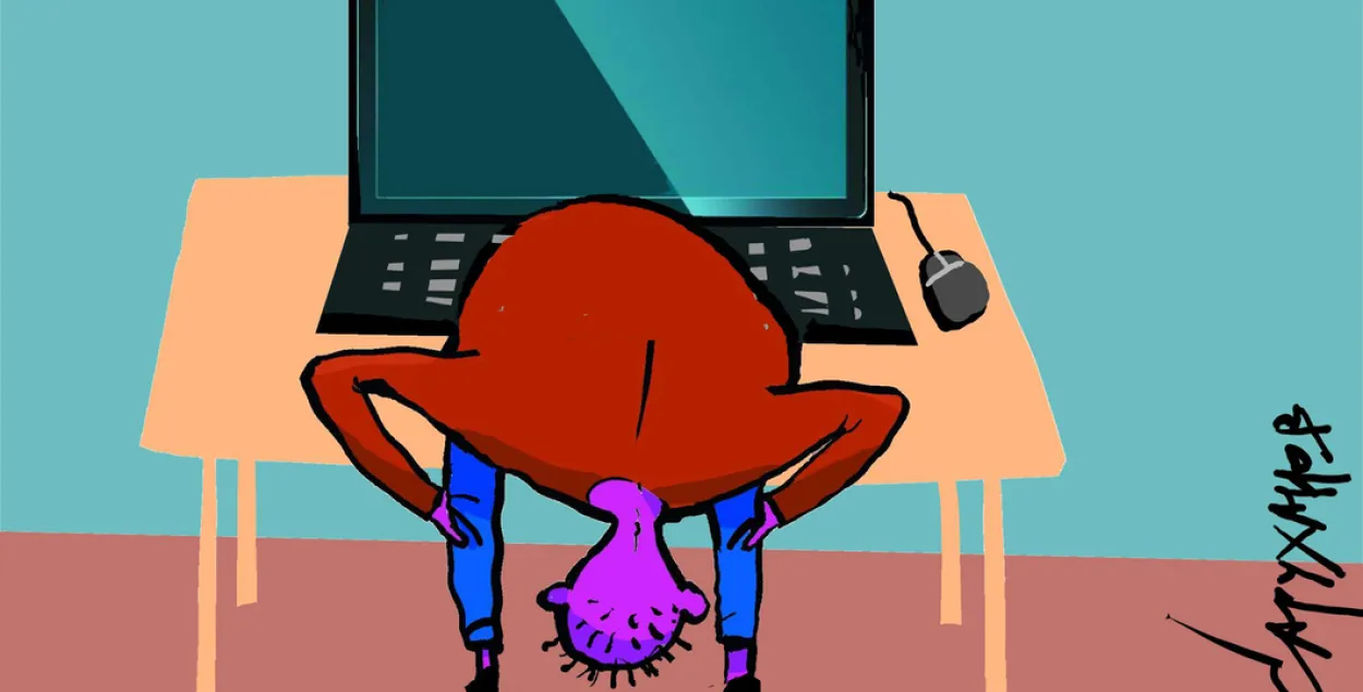 Ілюстрацыя Пятра Саруханава / &quot;Новая газета&quot;