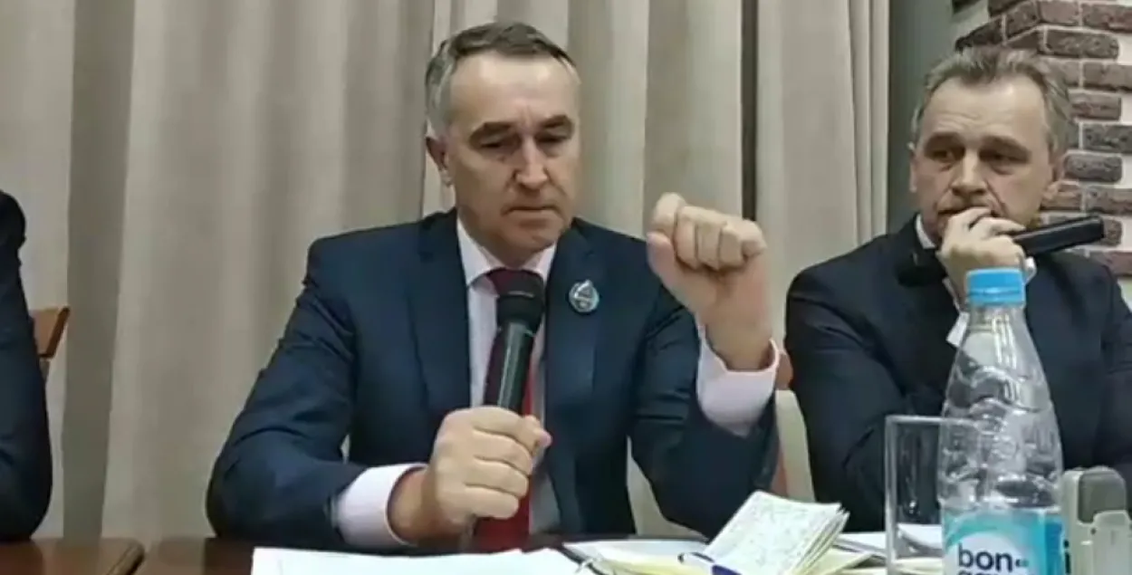 Пятрас Ауштрявичюс / кадр из видео