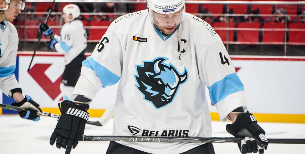 Капитан динамовцев Андрей Костицын / hcdinamo.by