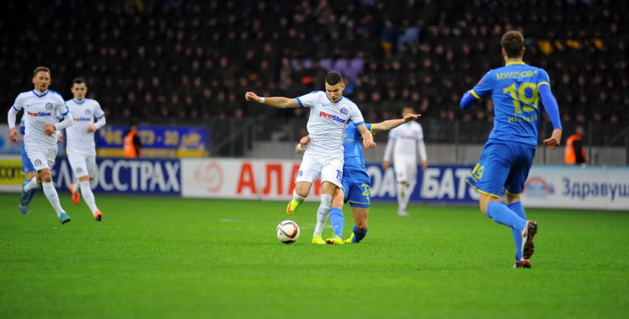 Устаноўлены рэкорд наведвальнасці футбольнага чэмпіянату Беларусі-2016