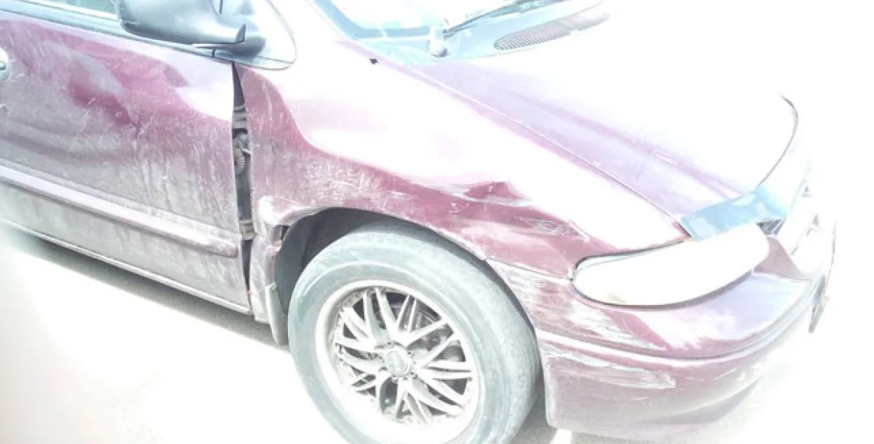 Фото ГАИ с места происшествия