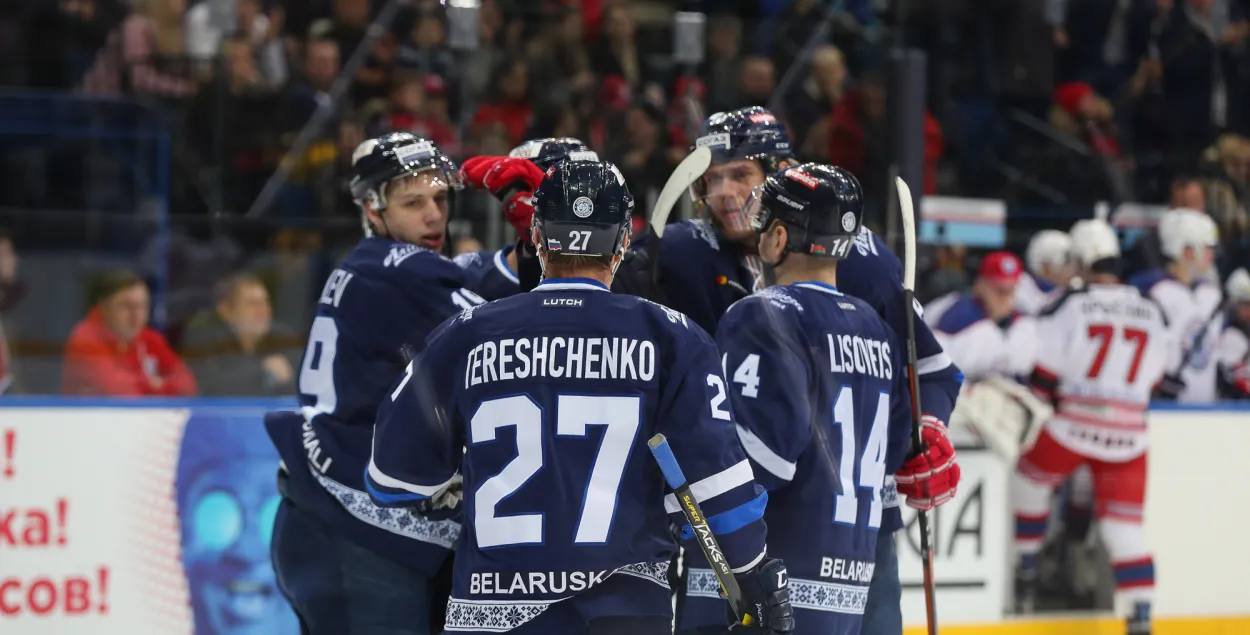Хоккеисты минского "Динамо" / hcdinamo.by