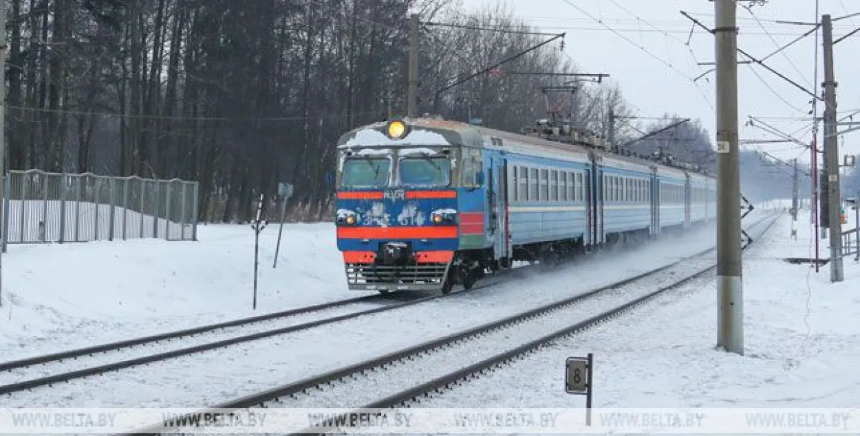 Электрычка ў Івацэвічах збіла п'янага мужчыну 