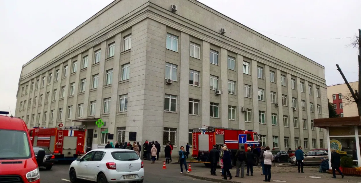 На месте происшествия / twitter.com/112MINSK