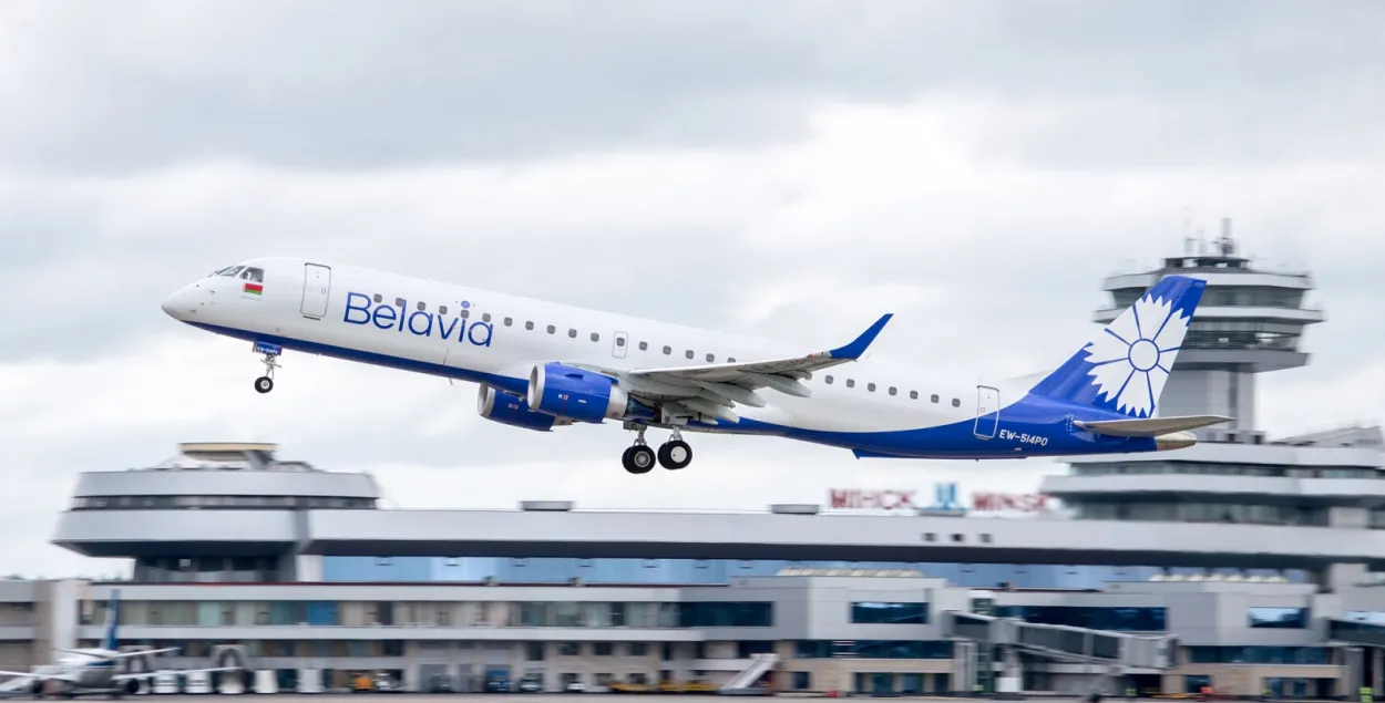 "Белавія" вярнула тры самалёты Embraer, якія былі ў лізінгу