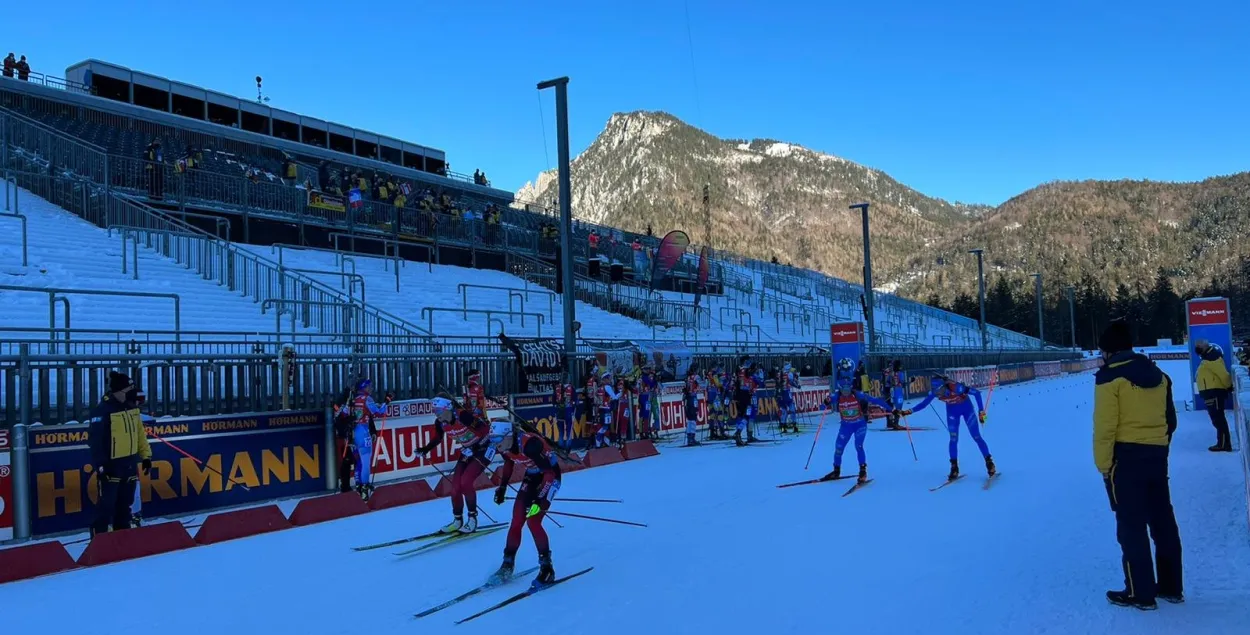 Рупольдинг, 14 января / twitter.com/IBU_WC