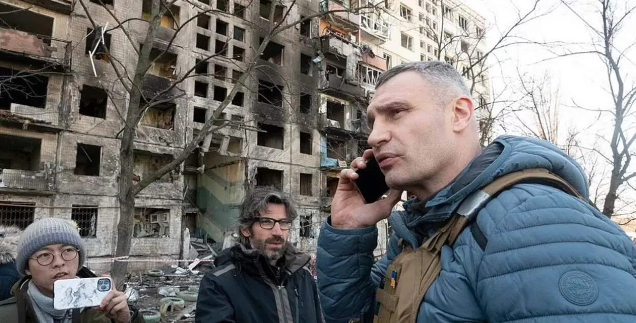 Виталий Кличко в Киеве​ / Twitter